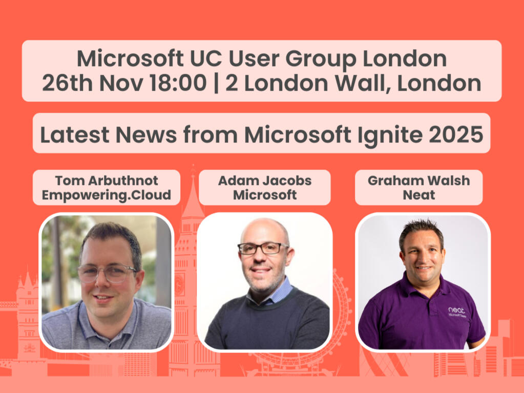 Microsoft UC User Group London